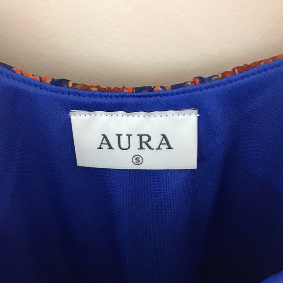 AURA Paisley Strappy Shift Dress - Picture 6 of 8